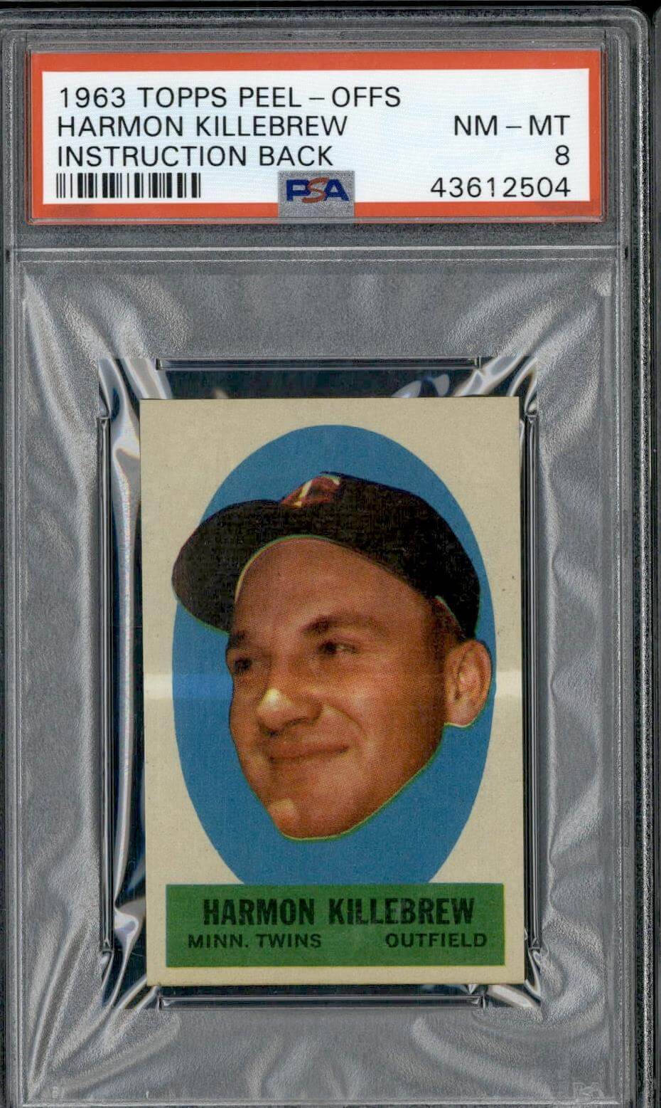 Topps 1963 Harmon good Killebrew